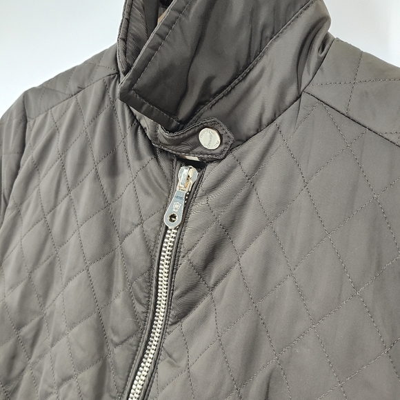 Massimo Dutti Quilted Zip Jacket - Picture 3 of 7